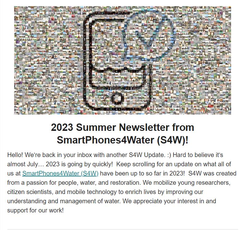 Newsletter 2023 Summer